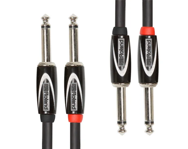 Cabo Instrumento Roland RCC-10-2814 3mts 2xJackM/2xJackM