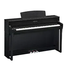 Piano Digital Yamaha Clavinova CLP745 B Preto Acetinado