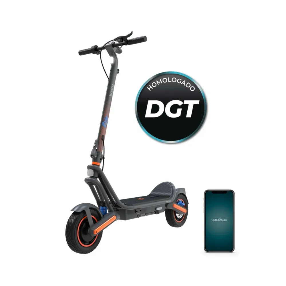 Trotinete Elétrica Cecotec Bongo GS65 2x2 XXL Connected 1000W Cinzento