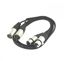 Cabo audio PowerAcoustics CAB2139 2xXLRM/2xXLRF 1,5mt