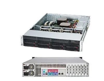 Supermicro 825TQC-R802LPB Rack Black 800 W CSE-825TQC-R802LPB