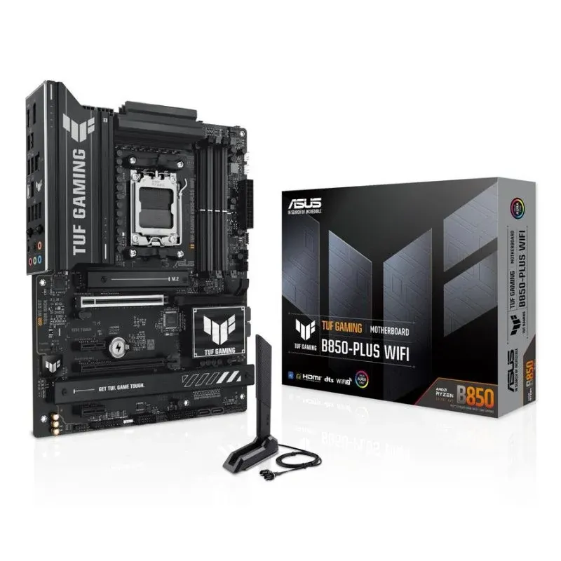 Motherboard ASUS TUF GAMING B850-PLUS WIFI AMD B850 Socket AM5 DDR5 ATX WiFi 7 PCIe 5.0