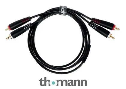 UDG Ultimate Cable RCA Straight BL