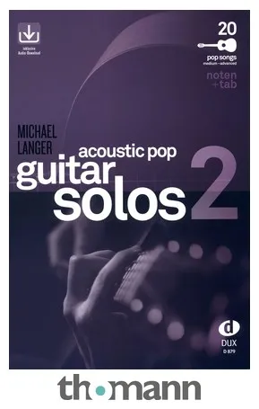 Edition Dux Acoustic Pop Guitar Solos 2