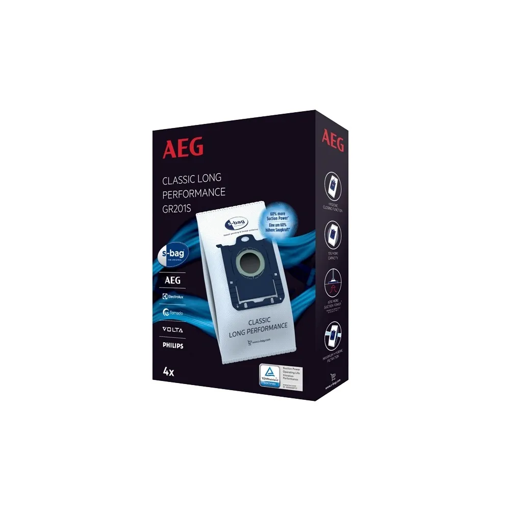 EMBALAGEM SACOS ASPIRADOR AEG - GR201S
