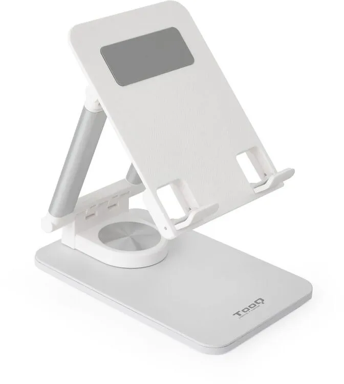 Suporte de Mesa Tooq Rotativo Ajustável p/ Tablet Max. 13" Branco