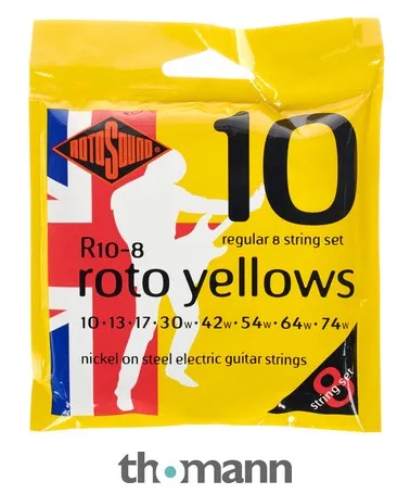 Rotosound Roto Yellows R10-8