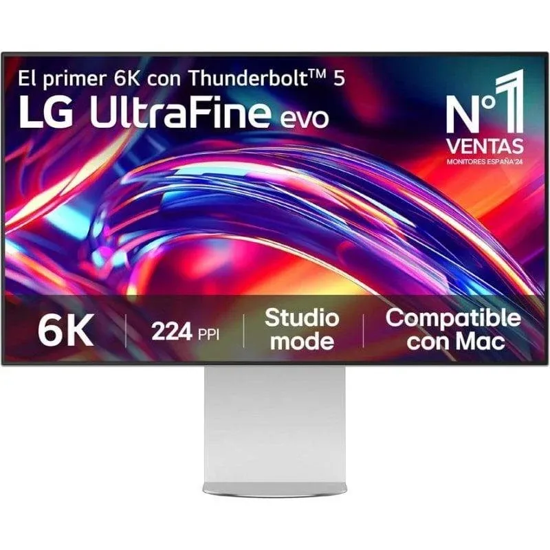 Monitor LG UltraFine 32U990A-S 32" UltraHD 6K 60Hz IPS Black HDR600 5ms Ergonomia