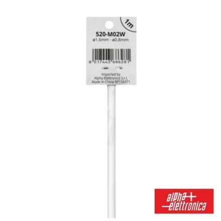 Tubo manga termoretrátil 2 1 ø1.6mm 1m