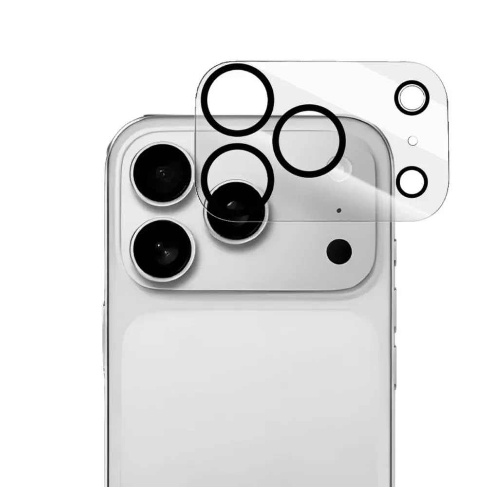 Película de Vidro Temperado para Câmaras Traseiras iPhone 17 Pro