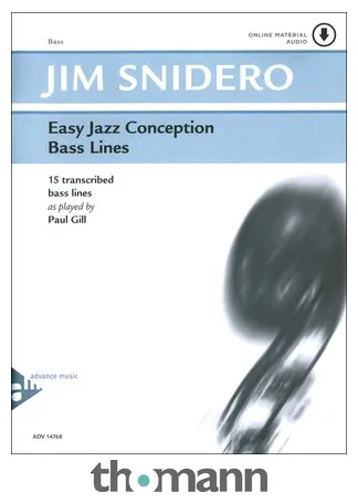 Advance Music Easy Jazz Conception Bass Line