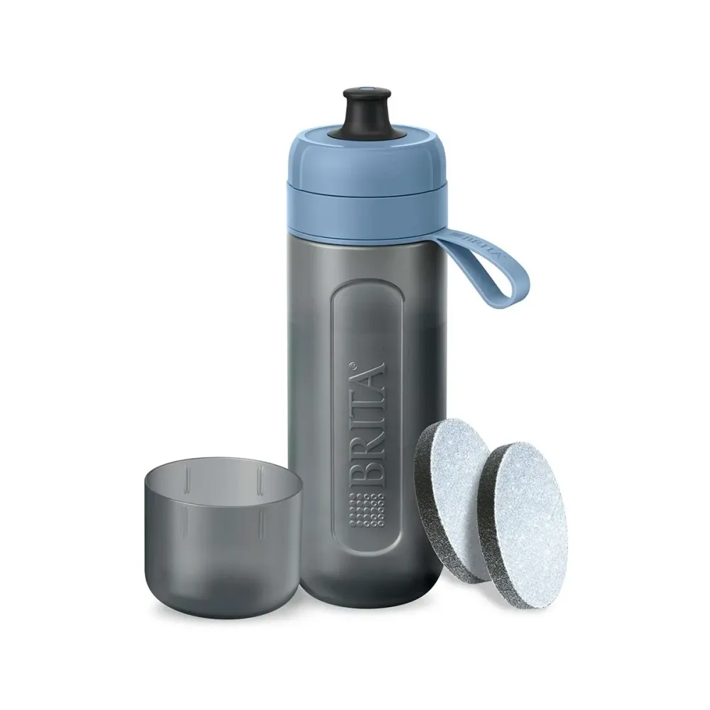 Garrafa Purificadora de Água Brita Active Sport Azul Claro 600m