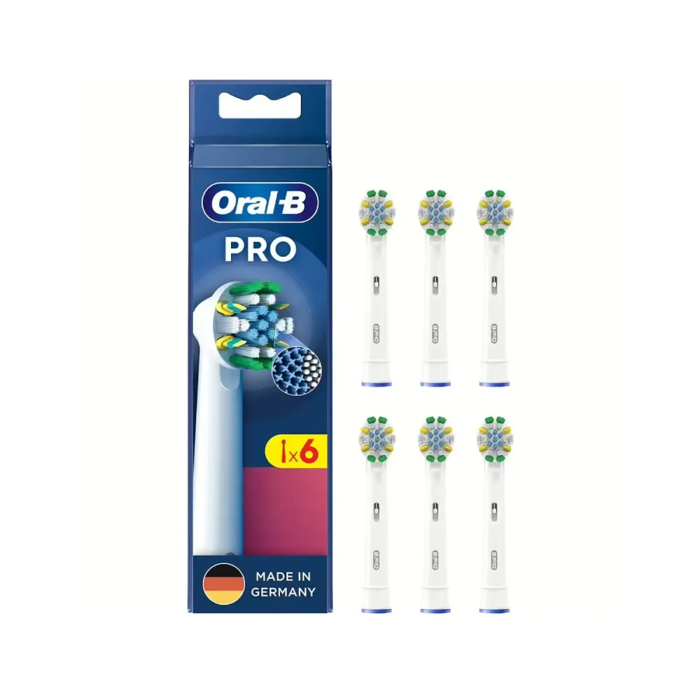 Cabeças de Escovas de Dentes Oral-B Pro (6 Unidades)