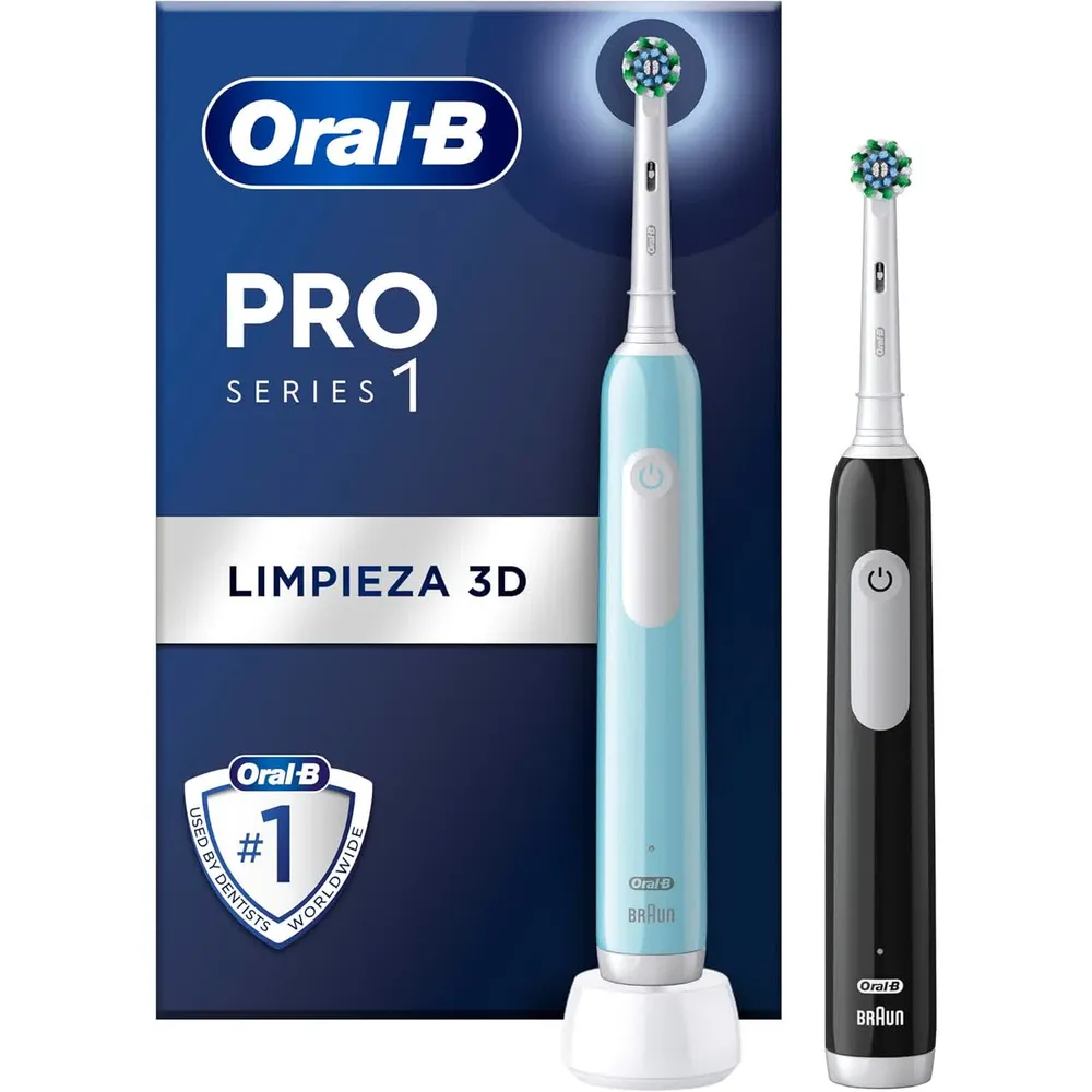 Dental Oralb Pro1 Duo Turquesa + Preto