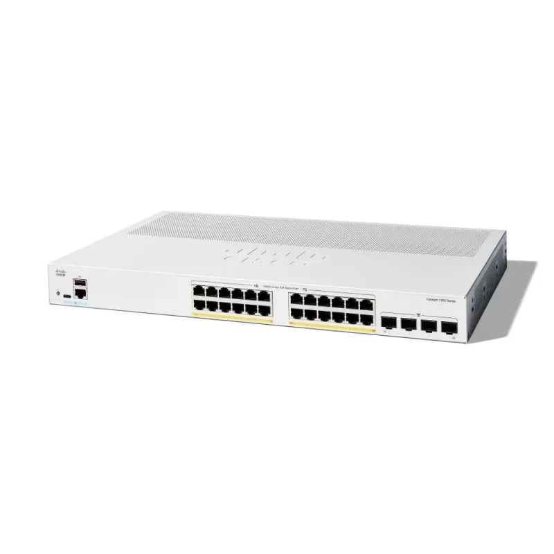 Switch Cisco Catalyst 1300 24 Portas GE PoE
