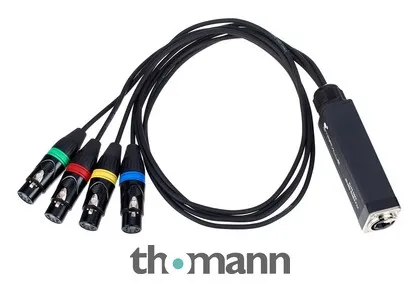 Stairville RJ45 DMX Shuttle Snake FX4-5p