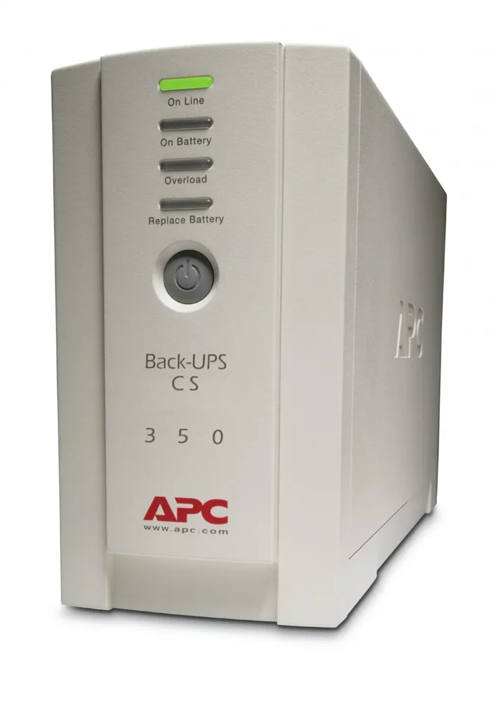 APC Back-UPS Standby (Offline) 0.35 kVA 210 W 4 AC outlet(s) BK350EI