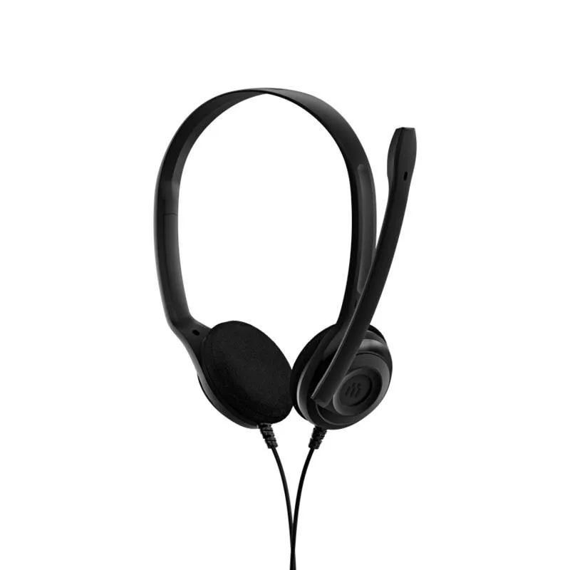 Auriculares EPOS EDU 10 com fio jack 3,5 mm para educação com cancelamento de ruído preto