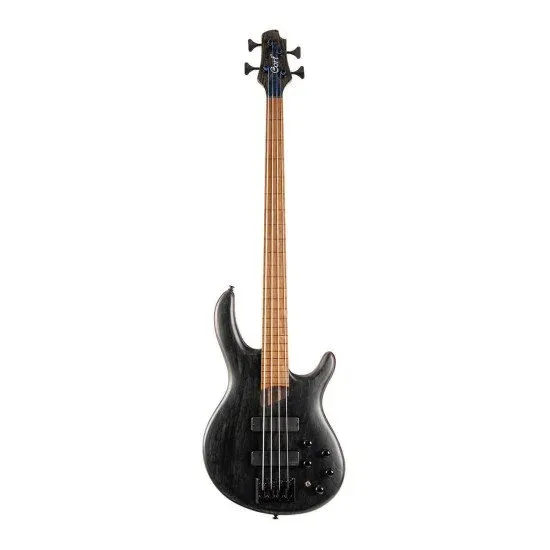 Cort Artisan B4 Element FL Open Pore Trans Black