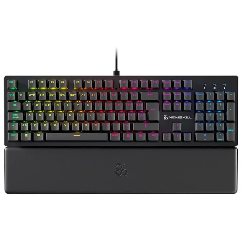 Newskill Serike V2 Teclado Mecânico Gaming RGB Preto NewSwitch Red