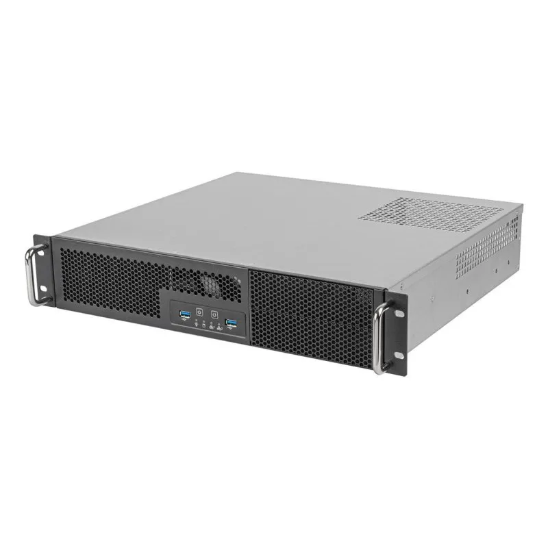 Caixa Rack SilverStone RM23-502-MINI 2U Micro ATX USB 3.1 Preto