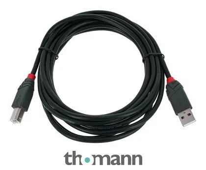 Lindy USB 2.0 Cable Typ A/B 3m BK
