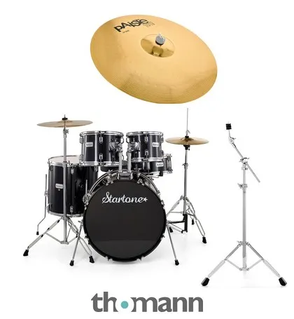 Startone Star Drum Set Std. Bundle BK