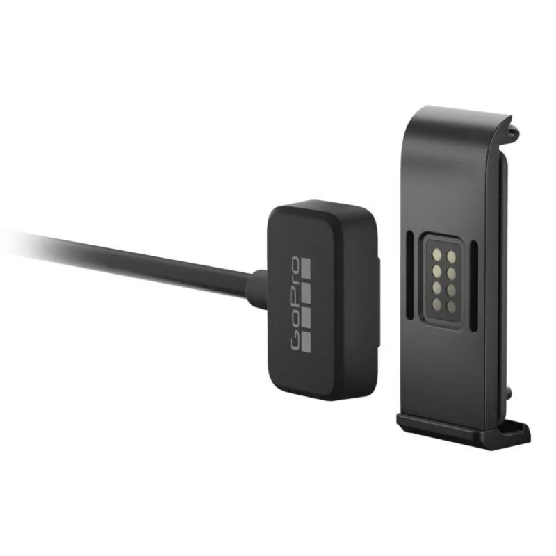 Cabo USB Preto Carregador Bateria GoPro ADCON-001 Compacto e Leve