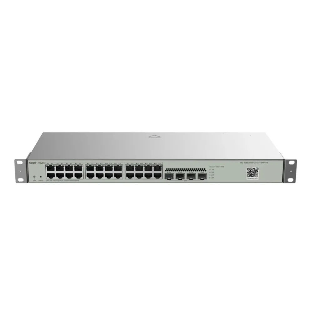 Switch Reyee Managed Cloud Layer2 24x RJ45 Gigabit 4x SFP Gigabit