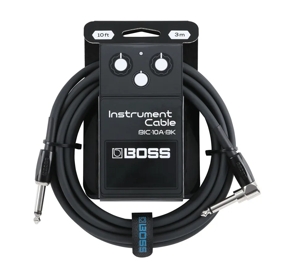 Cabo para Instrumento Boss BIC-10A-BK Black 3mt