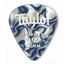 Palheta Taylor Premium 351 Thermex Ultra 1.0 Blue Swirl 6 UN