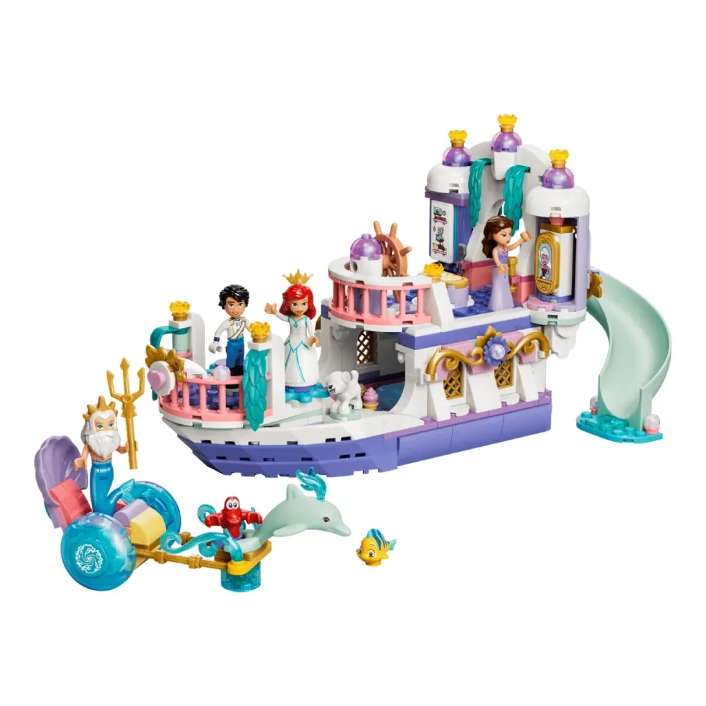 LEGO Disney Barco do Casamento Real da Ariel - 43299