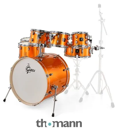 Gretsch Drums Energy Orange Sparkle 7pcs Set