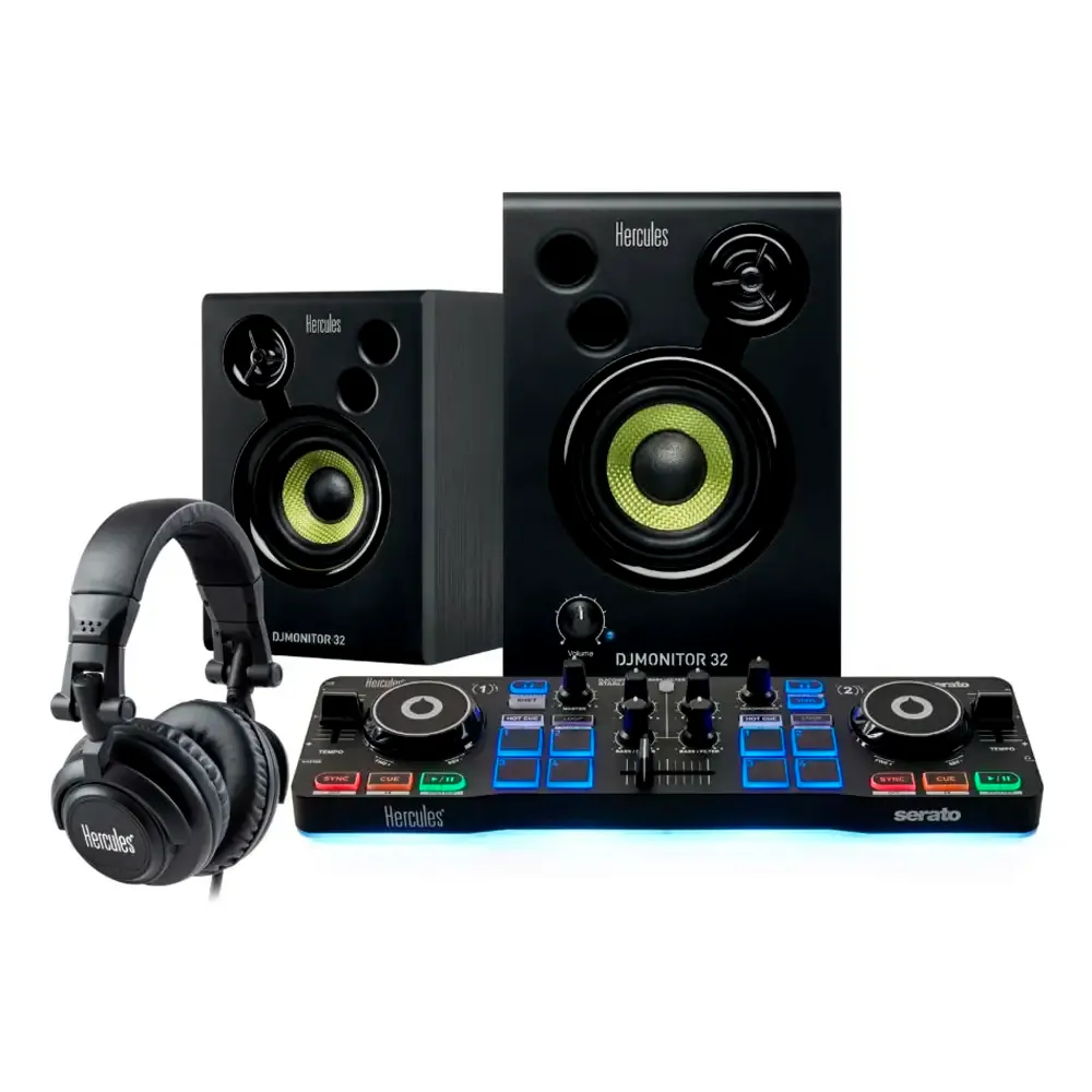 Conjunto DJ Hercules DJ Starter Kit