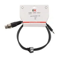Cabo EK MJSX XLRF x Jackst3,5 1mt