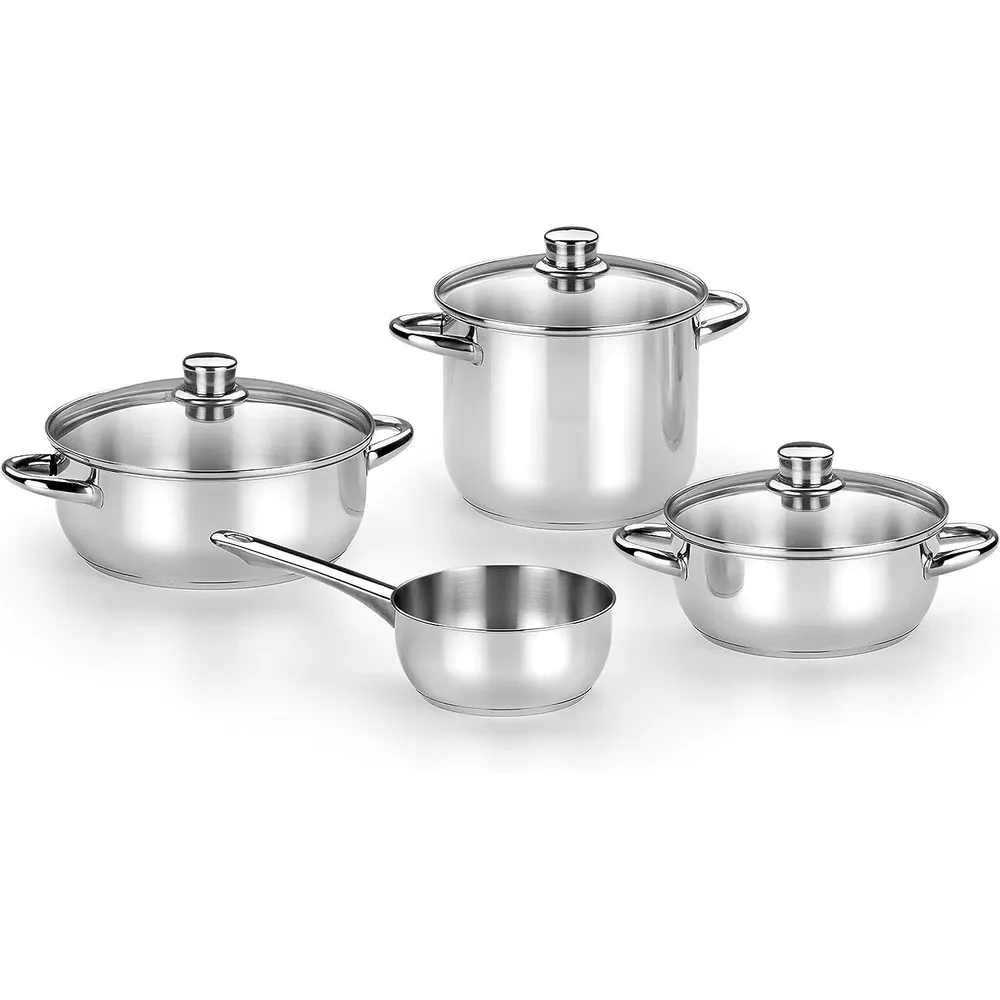 Bateria De Cozinha Monix Optima 4 Unidades+Coberturas