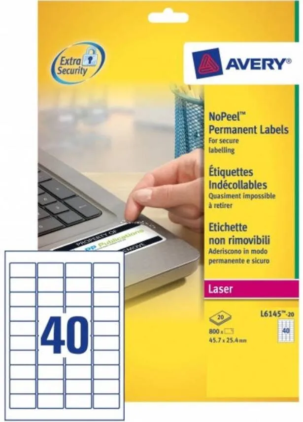 ETIQUETAS AVERY L6145