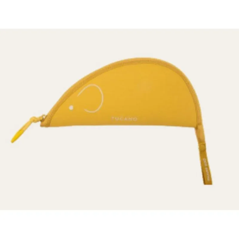 Ratón Tucano BTOPOMPWMY Bluetooth 1600DPI Amarelo Ambidestro com Tapete