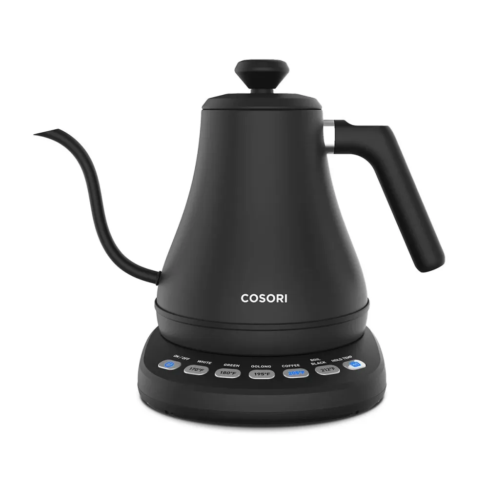 Chaleira Elétrica Cosori Chef Edition 0.8L 1200W Preta