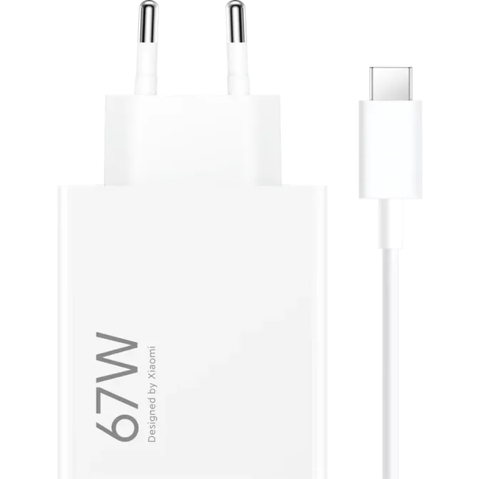Carregador Rápido Xiaomi Travel Charger HyperCharge USB Tipo A 67W