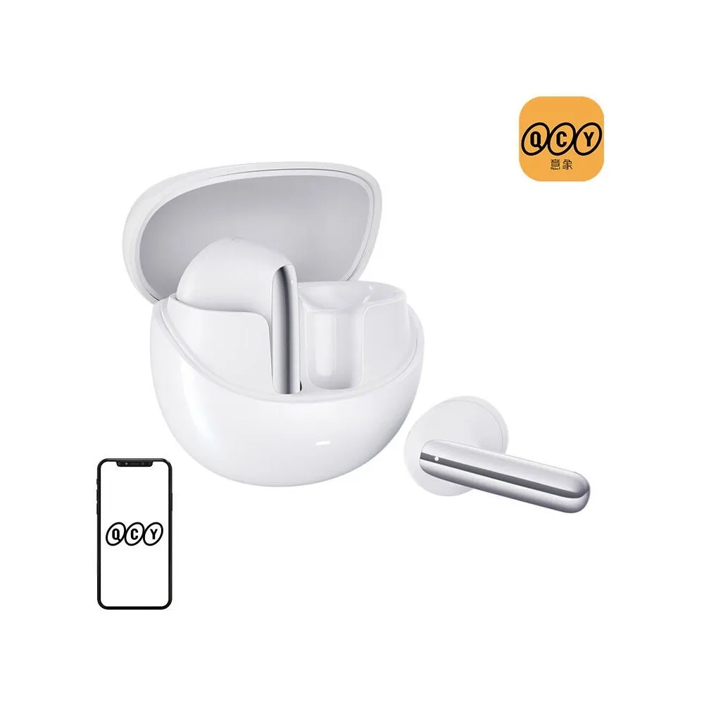 Auriculares Bluetooth AilyBuds Pro HT10 (Branco) - QCY
