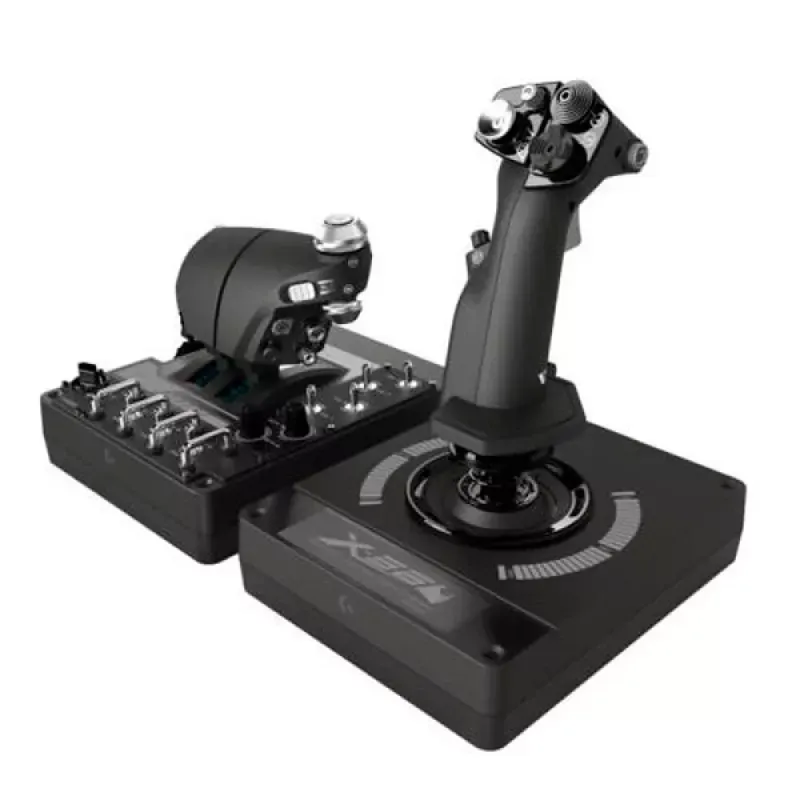 Joystick Logitech G Saitek X56 HOTAS RGB Throttle + Stick