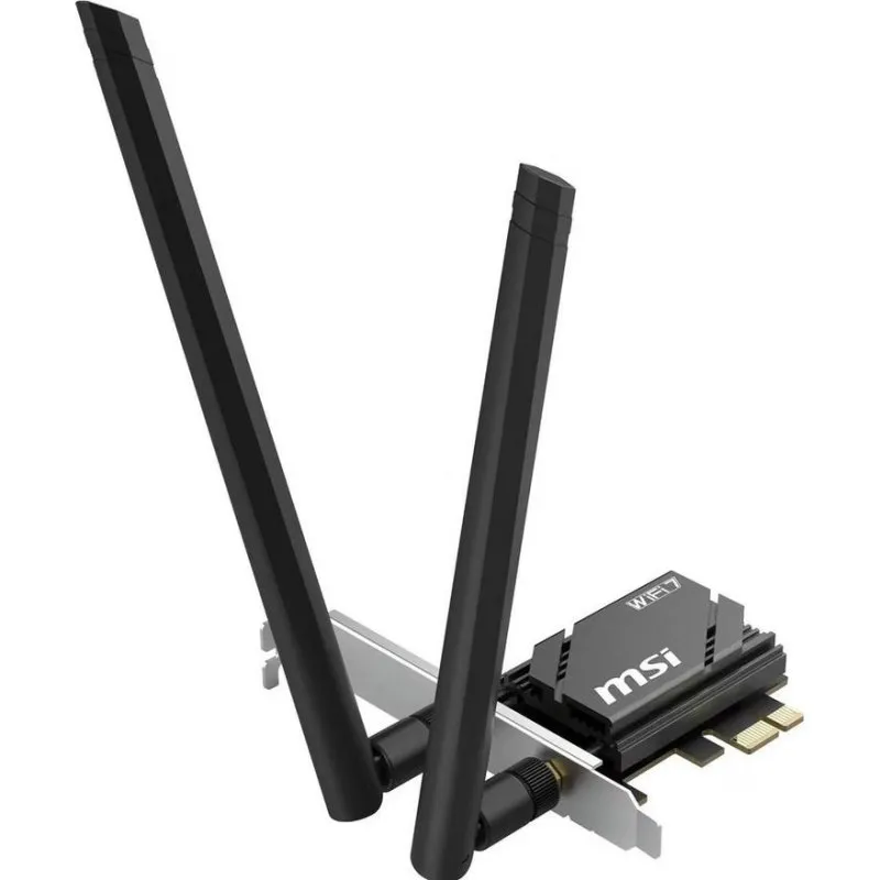 Placa de Rede MSI 914-8660-011 Wi-Fi 7 Tri-Banda Bluetooth WLAN Adaptador