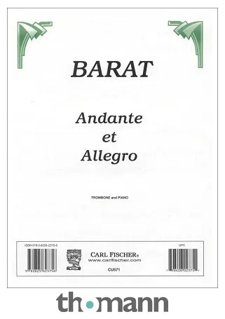 Carl Fischer Barat Andante et Allegro