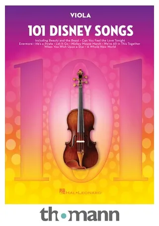 Hal Leonard 101 Disney Songs: Viola