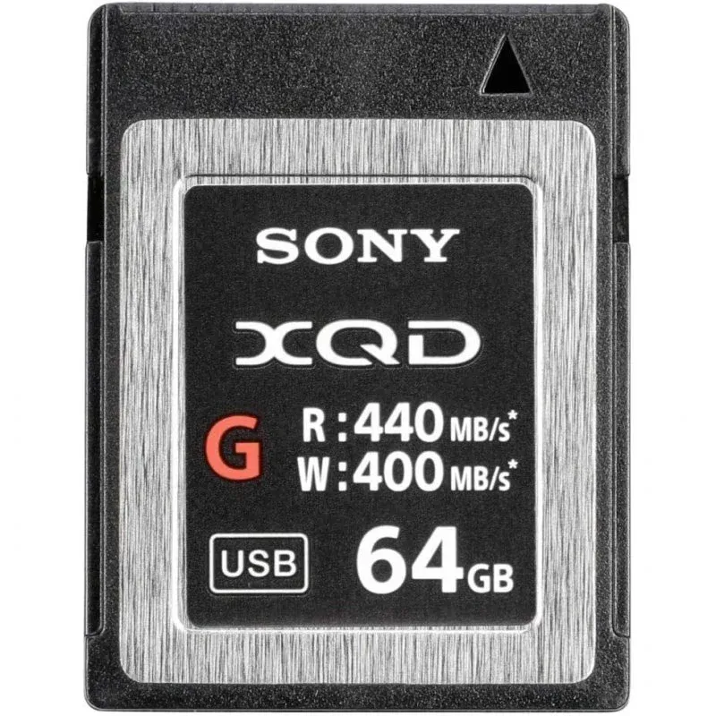 Sony QDG64E Cartão de Memória XQD 64GB UHS-II U3 V90 Classe 10