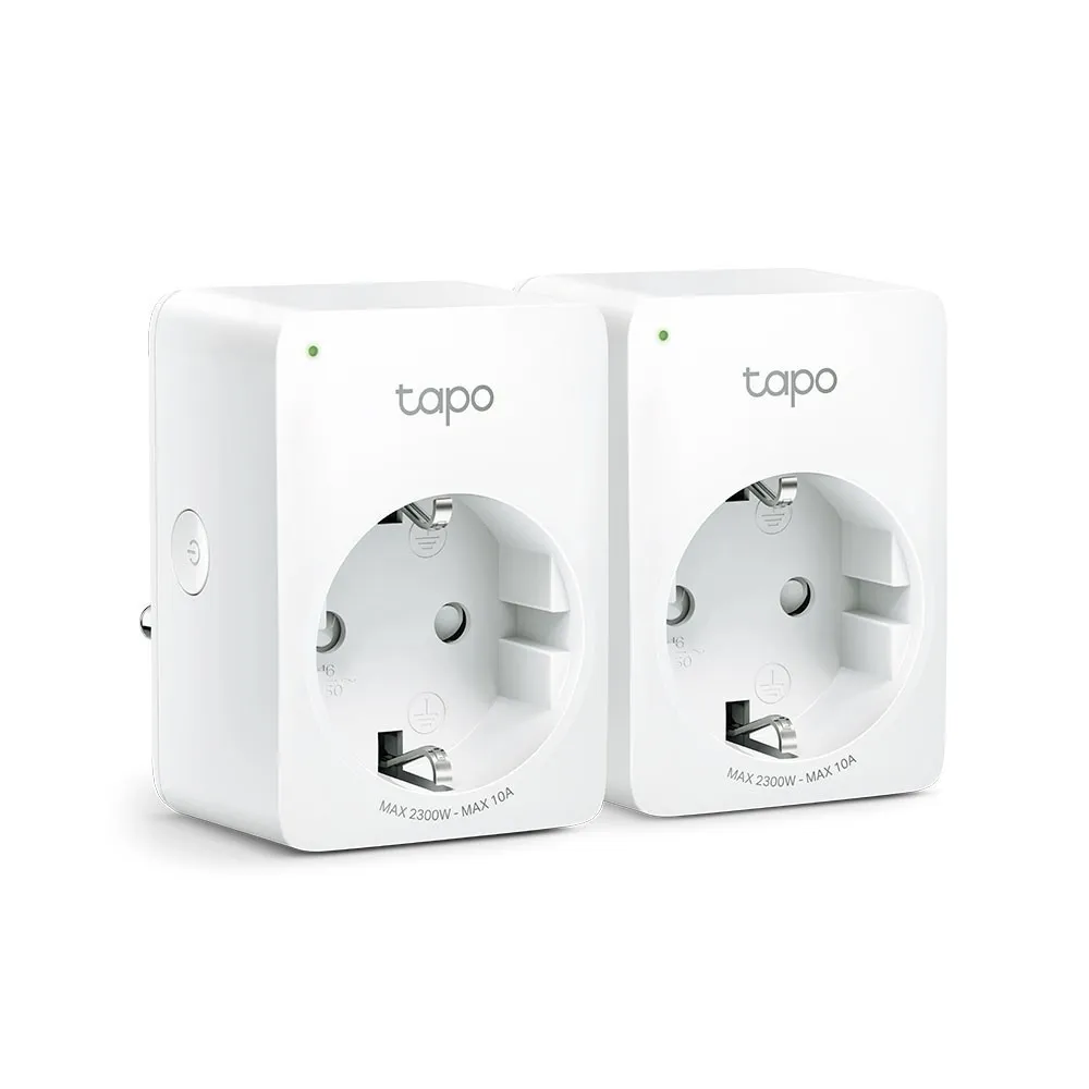TP-Link Tapo P100 Mini Tomada Inteligente Wi-Fi Tapo P100(2-pack)