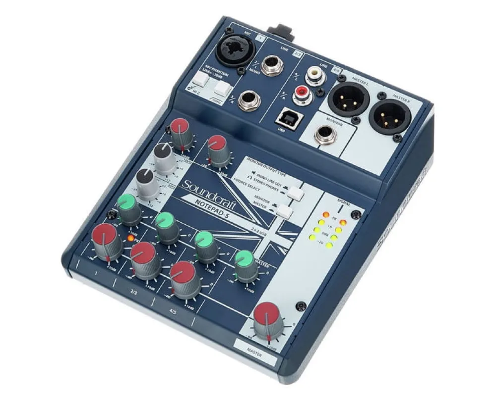 Soundcraft Notepad-5