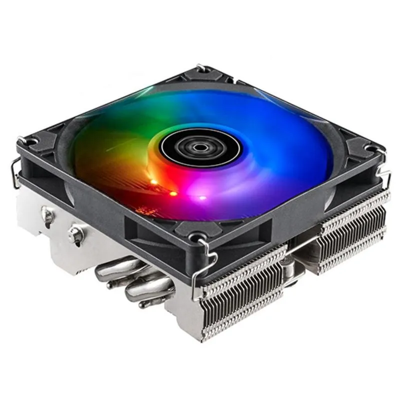 Cooler CPU Refrigeração Ar SilverStone Socket AM4 AM5 92mm Hydrogon H90 ARGB LED RGB