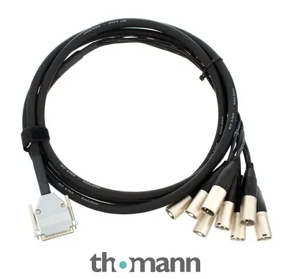 pro snake SUB-D 25pin-XLRM